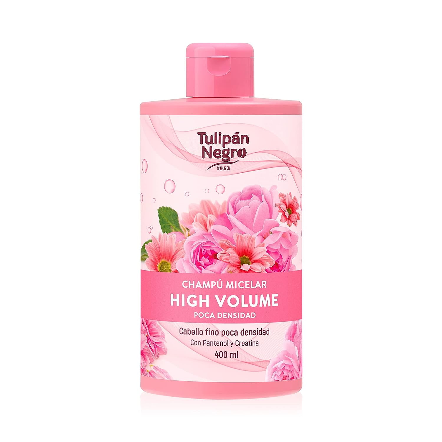 TULIPAN NEGRO Micellar shampoo Revitalizing and Strengthening With Serenoa  and Ginseng 13.50 Fl Oz