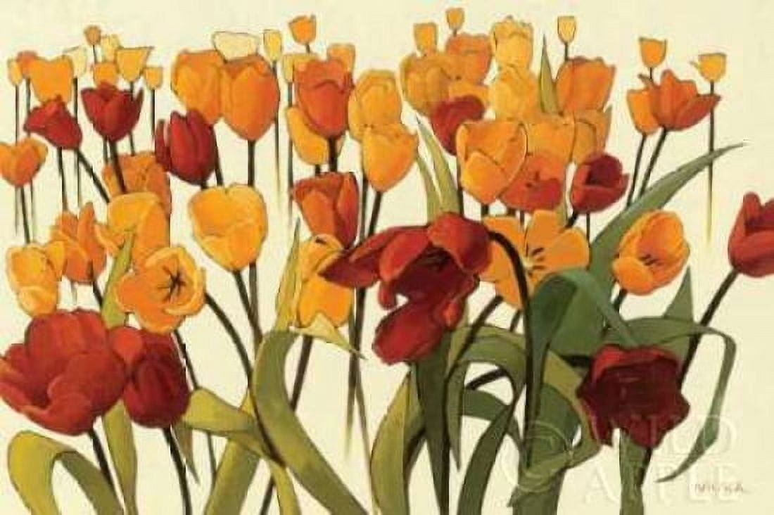 Tulipomania Canvas Art - Shirley Novak (12 x 18)
