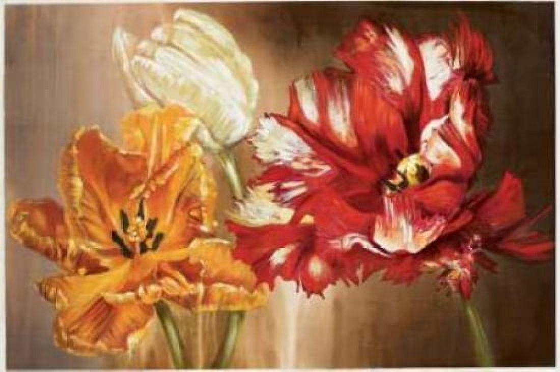 Tulips Canvas Art - Selina Werbelow (12 x 18)