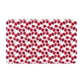 thumbnail image 1 of Tulips Flowers Red Rose Front Door Mat, Indoor Mats for Bedroom Bathroom Kitchen, Floor Mat Non-Slip, Soft Carpet Floor Cover Machine Washable Entryway Mat - 20x31.5in, 1 of 5