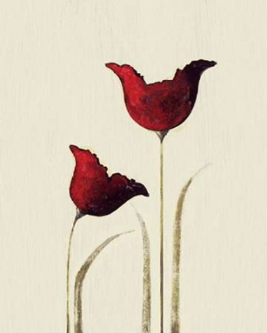 Tulips I Canvas Art - Nicola Evans (24 x 30)