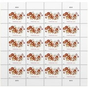 Tulips Postage Stamp 1 Sheet of 20 US First Class Celebrate Flower Announcement Wedding Holiday (20 Stamps)