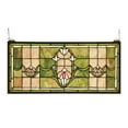 thumbnail image 1 of Tulips Transom Stained Glass Window, 1 of 2