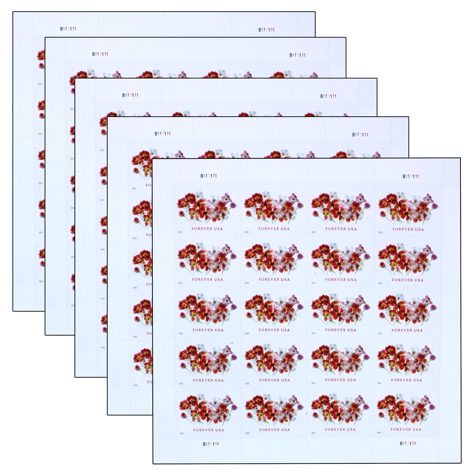 Holiday Delights USPS First Class Forever Postage Stamps 5 Sheets of 2 –  Forever Stamps