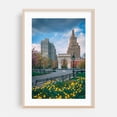 thumbnail image 1 of Tulips & Washington Square Arch - Manhattan New York Photography Oak Framed Wall Art Print 16 x 24 inches, 1 of 59