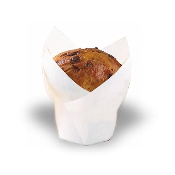 Tulips White Silicone Baking Cup - 3 Oz. Pack Of 1000