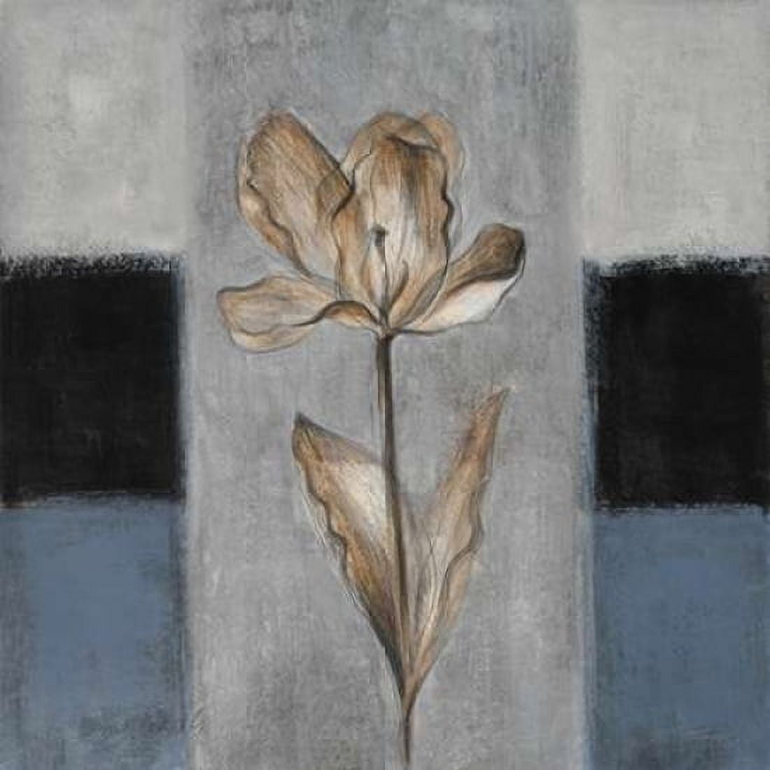 Tulips in Blue I Canvas Art - Lanie Loreth (24 x 24)