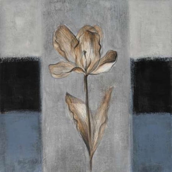 Tulips in Blue I Poster Print by Lanie Loreth (12 x 12)