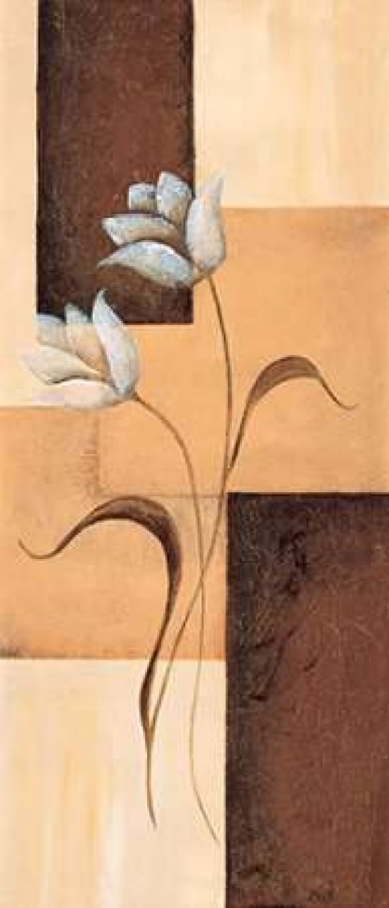 Tulips on blocks III Canvas Art - Hedy (10 x 20)