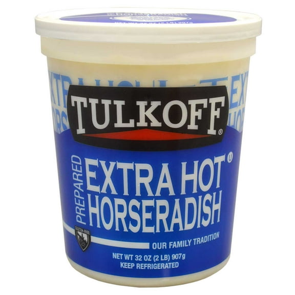 Tulkoff White Prepared Horseradish, 32 Ounce -- 6 per case.