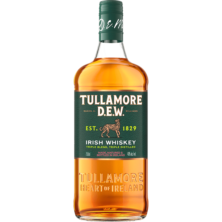 Tullamore D.E.W. Original Irish Whiskey, 750 mL, 40% ABV - Walmart.com