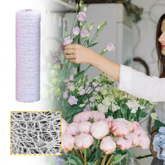 Tulle Fabric Roll, Tulle Fabric Spool Ribbon, Tulle Netting Rolls,Tulle Ribbon Sheer Mesh Netting, for DIY Tutu Skirt Gift Wrapping Wedding Baby Shower Birthday Party Decorations Crafts White