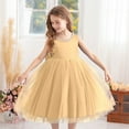 thumbnail image 1 of Tulle Flower Girl Dresses for Wedding Satin Pageant Dress, 1 of 4