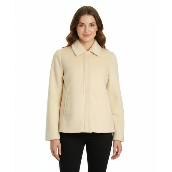 Tulle Hidden Placket Jacket