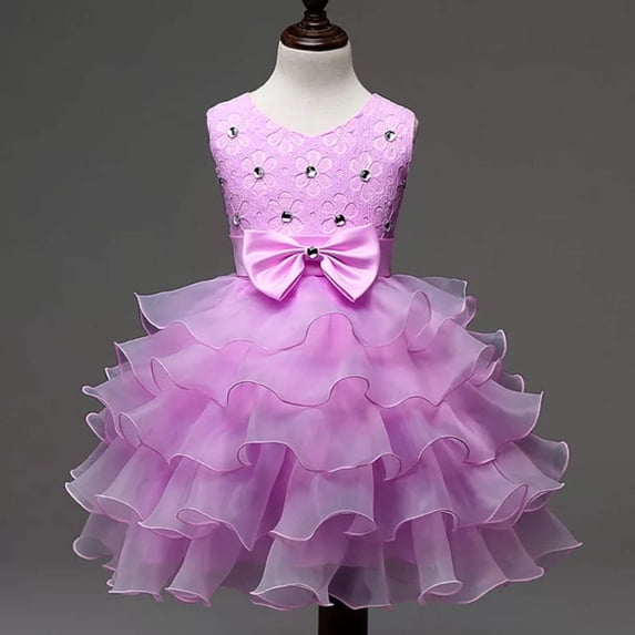 Tulle Lace Party Flower Dress