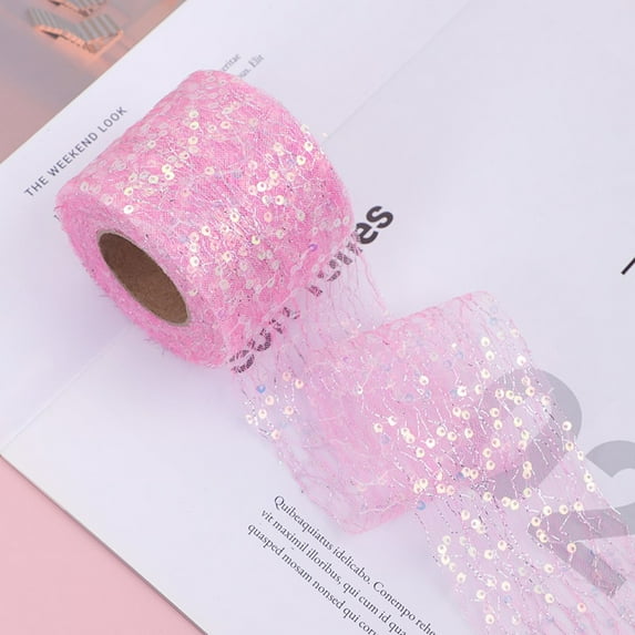 Tulle Ribbon for Craft Projects Delicate Mesh Fabric for Beautiful Designs