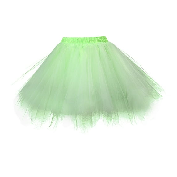 Tulle Skirts For Women Tutu Skirt Puffy Irregular Color Skirt Support Rock Festival Skirt Party Carnival Dance Dress 2026 Fashion Outfits