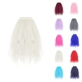 thumbnail image 1 of Tulle Skirts for Women Glitter Sequin Elastic Waist Layered Mesh Flowy Asymmetrical Puffy Skirt Fairy Skirt Midi Tutu Skirts, 1 of 3