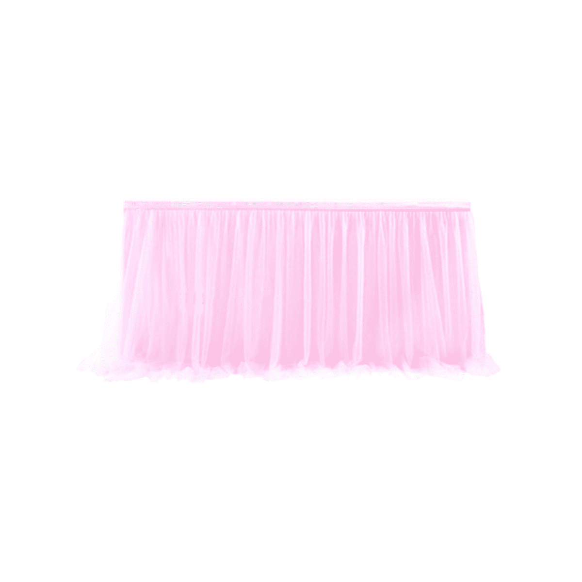 Tulle Table Skirt Table Cover Pink Birthday Wedding Decor Table Cloth Cake Dessert Arrangement
