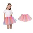 thumbnail image 1 of Tulle Tutu Skirt for Girls Layers Pink Tutu Elastic Waist Girls Ballet Tutu Skirts Christmas Skirt, 1 of 6