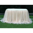 thumbnail image 1 of Tulle Tutu Tablecloth Dining Table Cover Cloth Home Hotel Textile For Wedding Event Hotel Decoration,C, 1 of 6