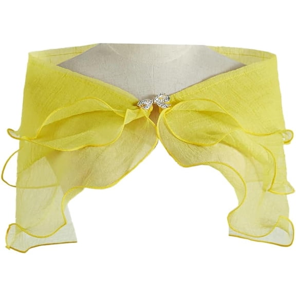 Tulle shawls and head wraps for evening dressesLightweight bridesmaid wedding cape jacketsFashion scarvesSummer cover-ups