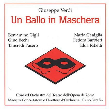Tullio Serafin - Un Ballo in Maschera (Rome 1943) - Classical - CD