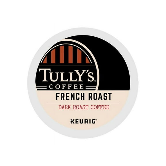 Tully's Coffee French Roast Extra Bold - Coffee (pod) - arabica - 0.4 oz - pack of 96