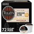 Tully's Coffee Hawaiian Blend Keurig SingleServe KCup Pods, Medium