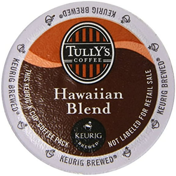 Tullys Coffee Hawaiian Blend 48 K-Cups