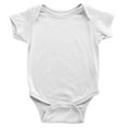 thumbnail image 1 of Tulo & Garn Baby Bodysuit Soft 100% Cotton Snapsuit  White, 12m, 1 of 2