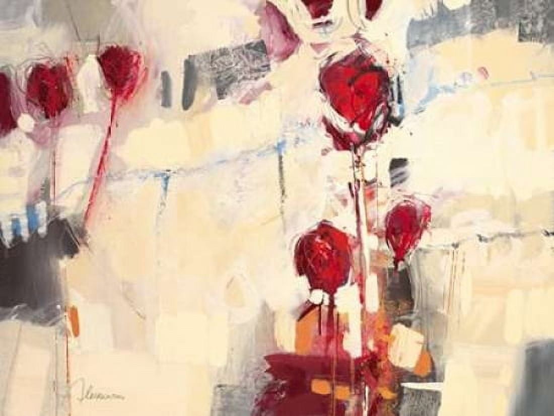 Tulpentanz I Canvas Art - Francesco Cusumano (18 x 24)