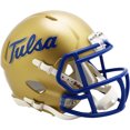 thumbnail image 1 of Tulsa Golden Hurricane Gold Riddell NCAA Speed Mini Helmet, 1 of 1