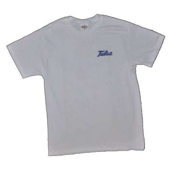 Tulsa Golden Hurricanes T-shirt - White With Full Back
