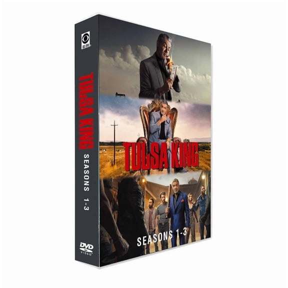 Tulsa King Season 1-3: Complete TV Series DVD (9-Disc) New Box set