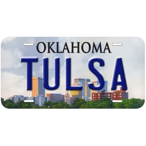 Tulsa OK TAG01 Novelty Car Auto License Plate