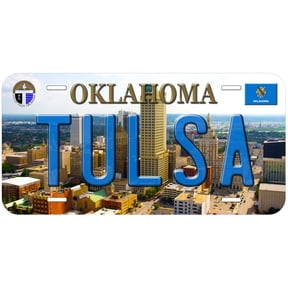 Tulsa OK TAG04 Novelty Car Auto License Plate
