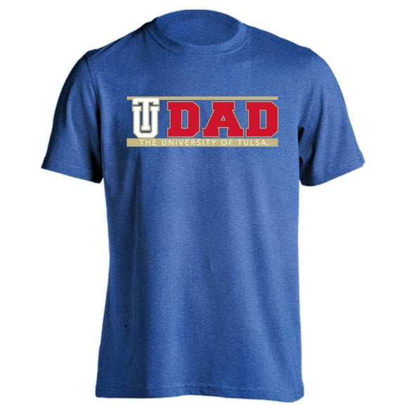 Tulsa University Golden Hurricane Dad Proud Parent Short Sleeve T-Shirt