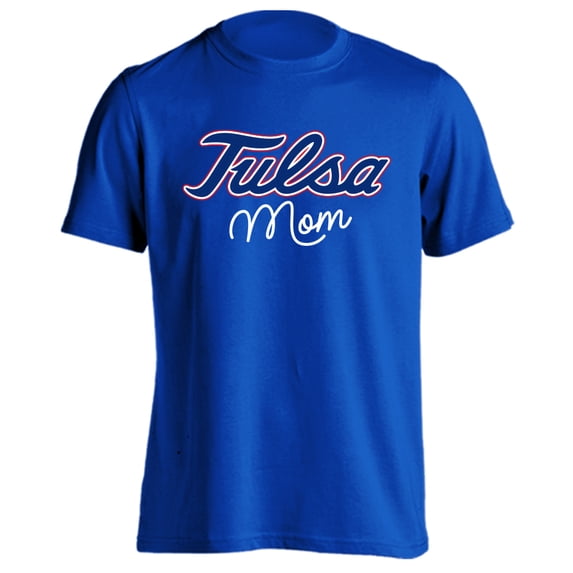 Tulsa University Golden Hurricane Mom Proud Parent Short Sleeve T-Shirt