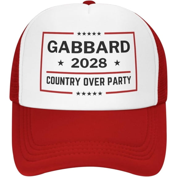 Tulsi 2028 Mesh Hat Tulsi 2028 President 48 Country Over Party Save ...