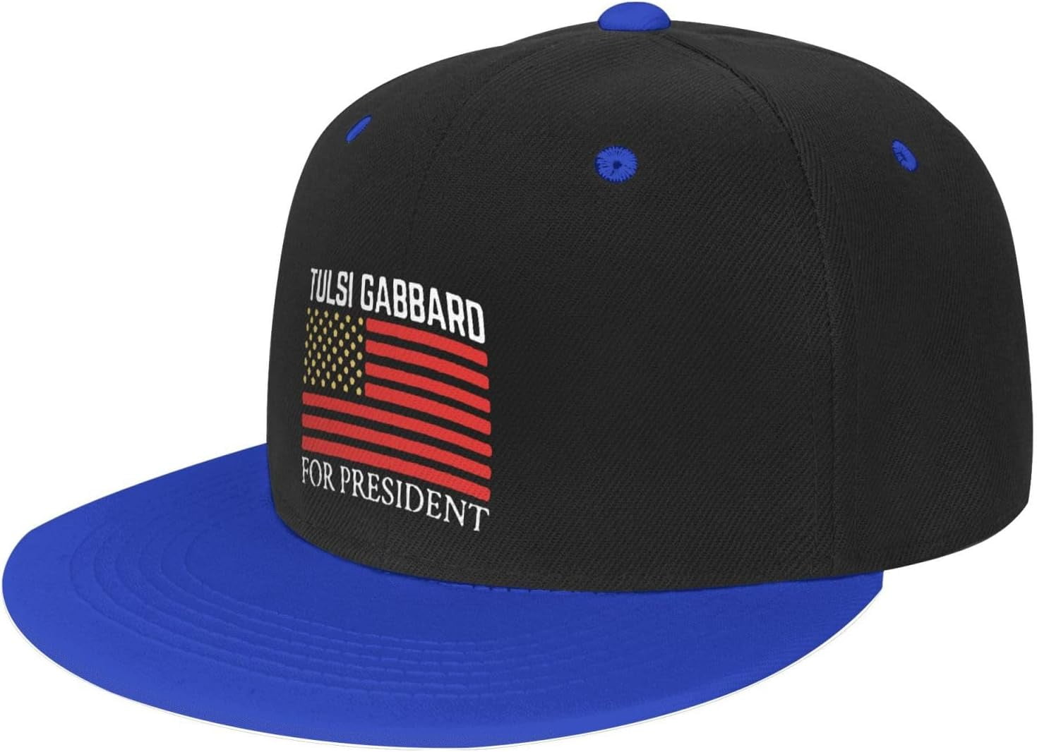 Tulsi Gabbard 2024 Flat Brim Cap Unisex Flat Bill Baseball Cap HipHop