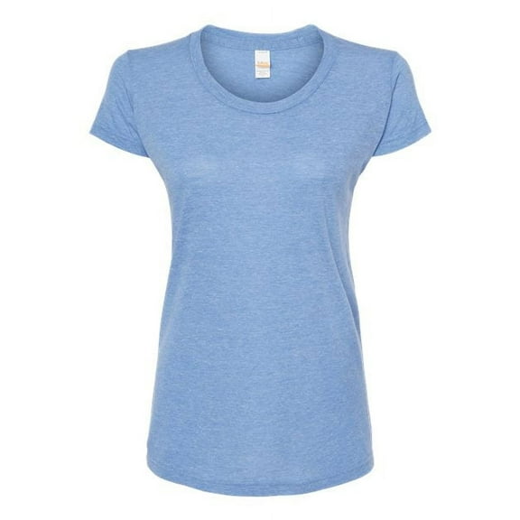Tultex - Women's Slim Fit Tri-Blend T-Shirt - 253 - Athletic Blue Tri Blend