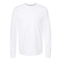 Tultex - Unisex Heavyweight Jersey Long Sleeve T-Shirt - 291 - White - Size: M