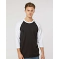 thumbnail image 1 of Tultex Unisex Fine Jersey Raglan T-Shirt, 1 of 5