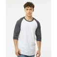 thumbnail image 1 of Tultex Unisex Fine Jersey Raglan T-Shirt, 1 of 5