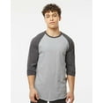 thumbnail image 1 of Tultex Unisex Fine Jersey Raglan T-Shirt, 1 of 5