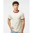 thumbnail image 1 of Tultex Unisex Fine Jersey Ringer T-Shirt, 1 of 5