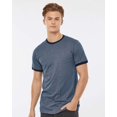 thumbnail image 1 of Tultex Unisex Fine Jersey Ringer T-Shirt, 1 of 5