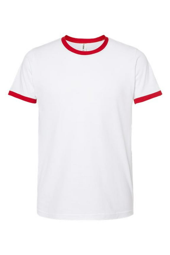 Unisex Fine Jersey Ringer T-Shirt