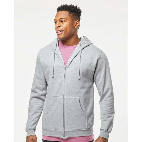Tultex Unisex Full-Zip Hooded Sweatshirt